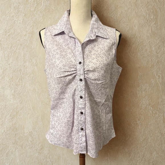 The North Face Tops - The North Face Light Purple Sleeveless Blouse
